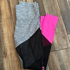 Pink Bonded Leggings